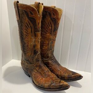 Old Gringo Elvis Eagle Boots Size 10.5